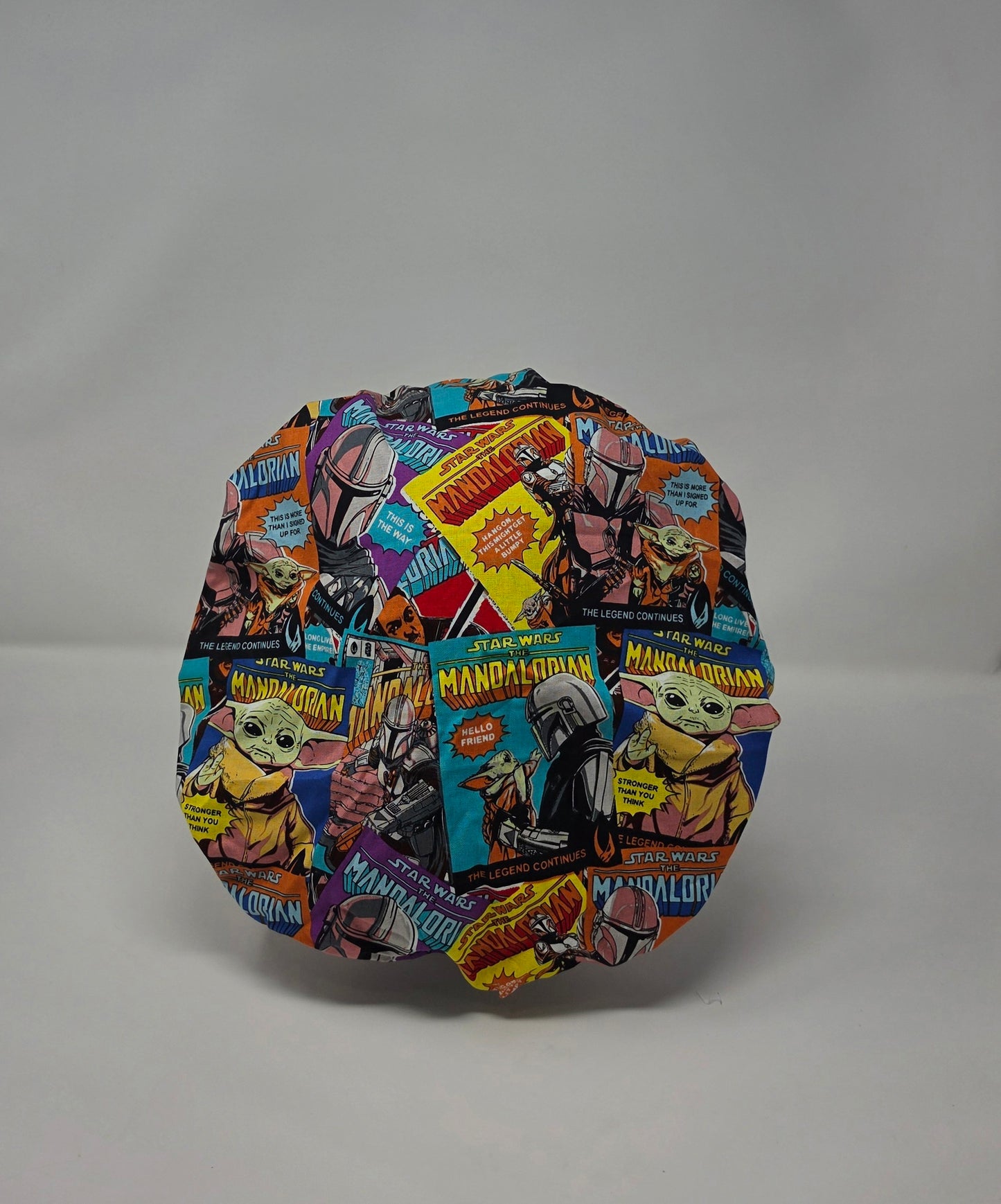 Adjustable Bouffant Scrub Cap. Galaxy Characters