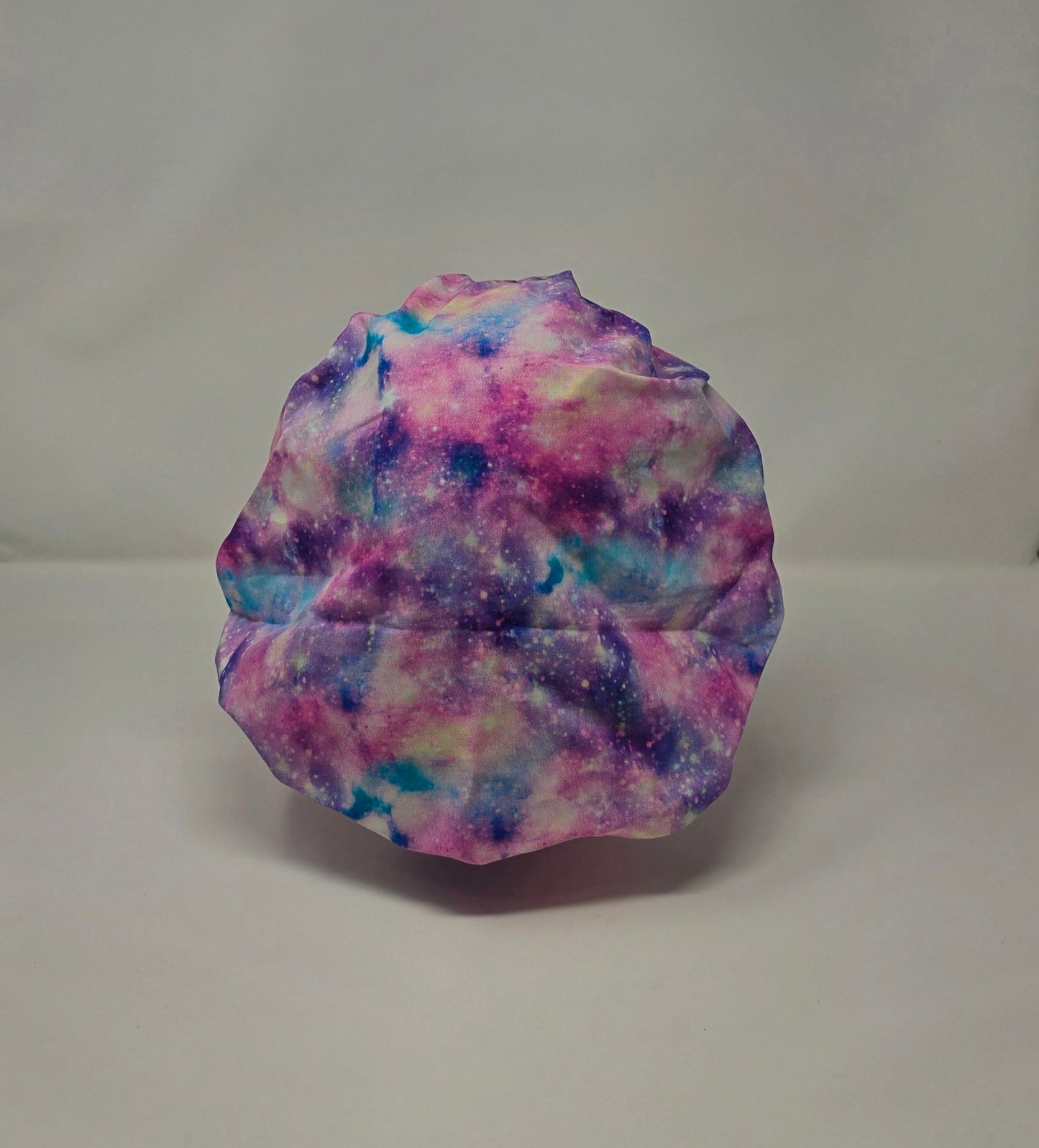 Adjustable Bouffant Scrub Cap. Pink/Purple Galaxy