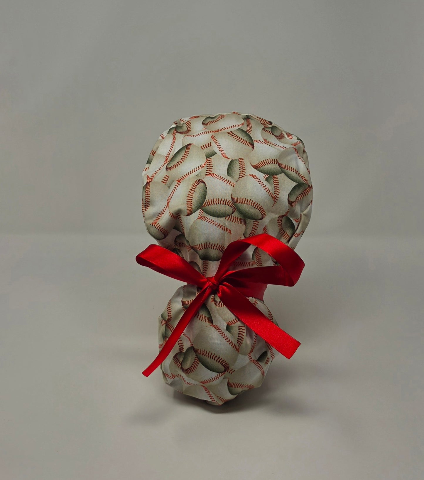 Ponytail Scrub Cap. Baseball