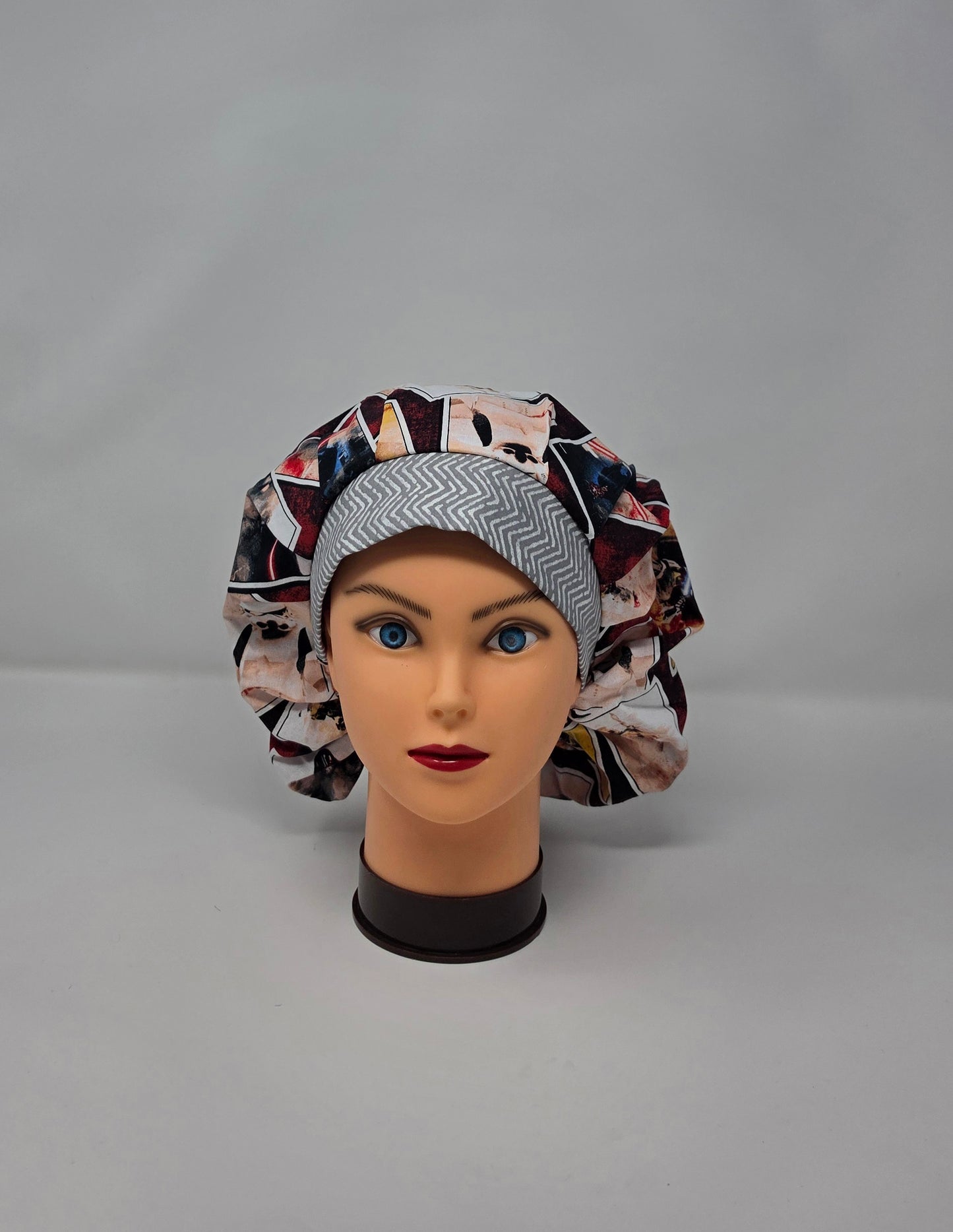 Adjustable Bouffant Scrub Cap. Galaxy Men