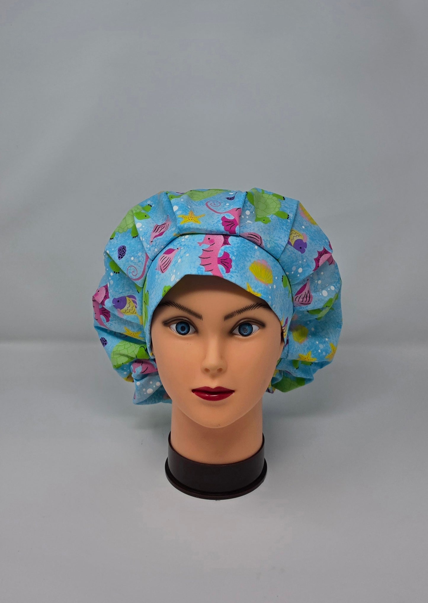Adjustable Bouffant Scrub Cap. Underwater
