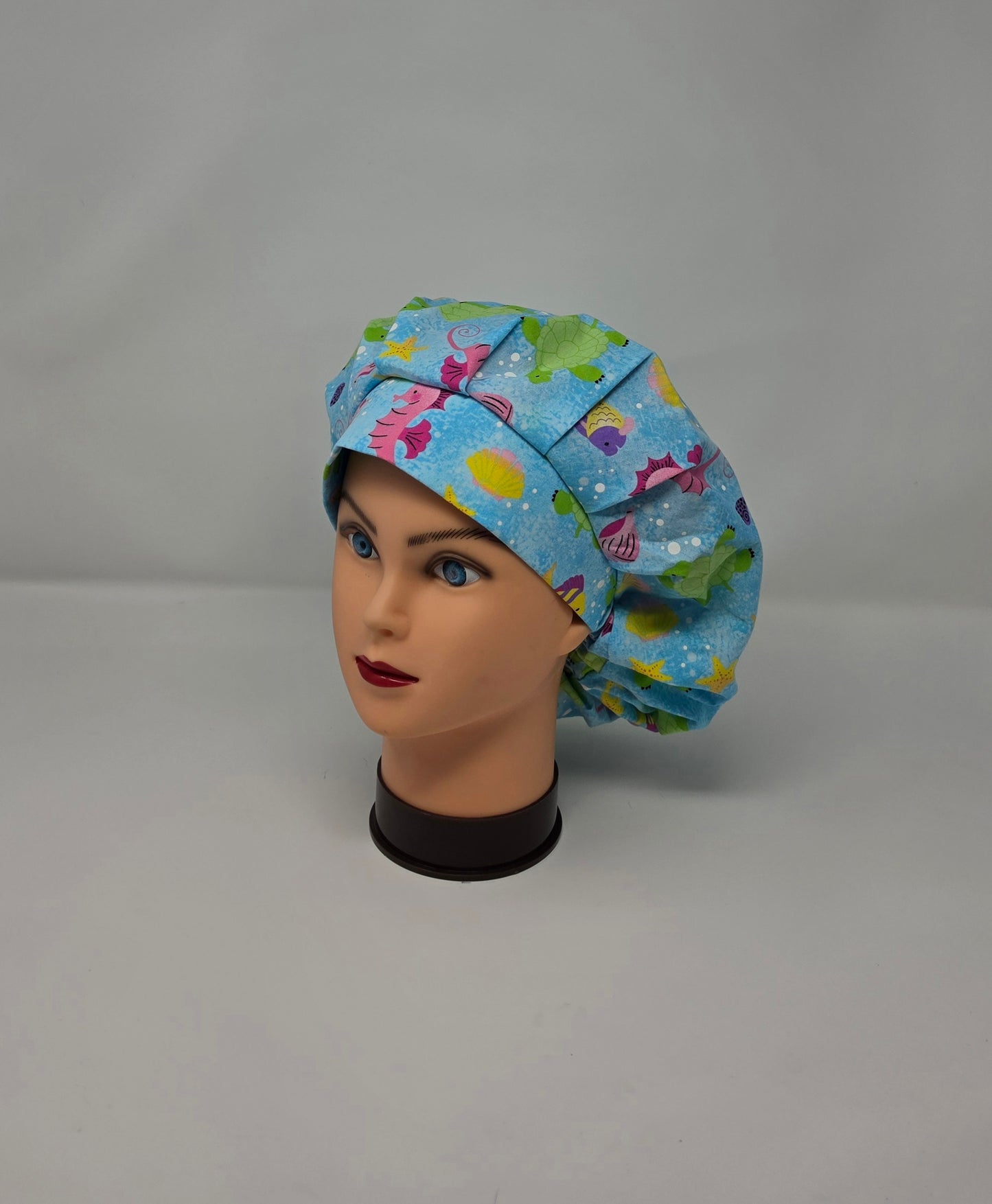 Adjustable Bouffant Scrub Cap. Underwater