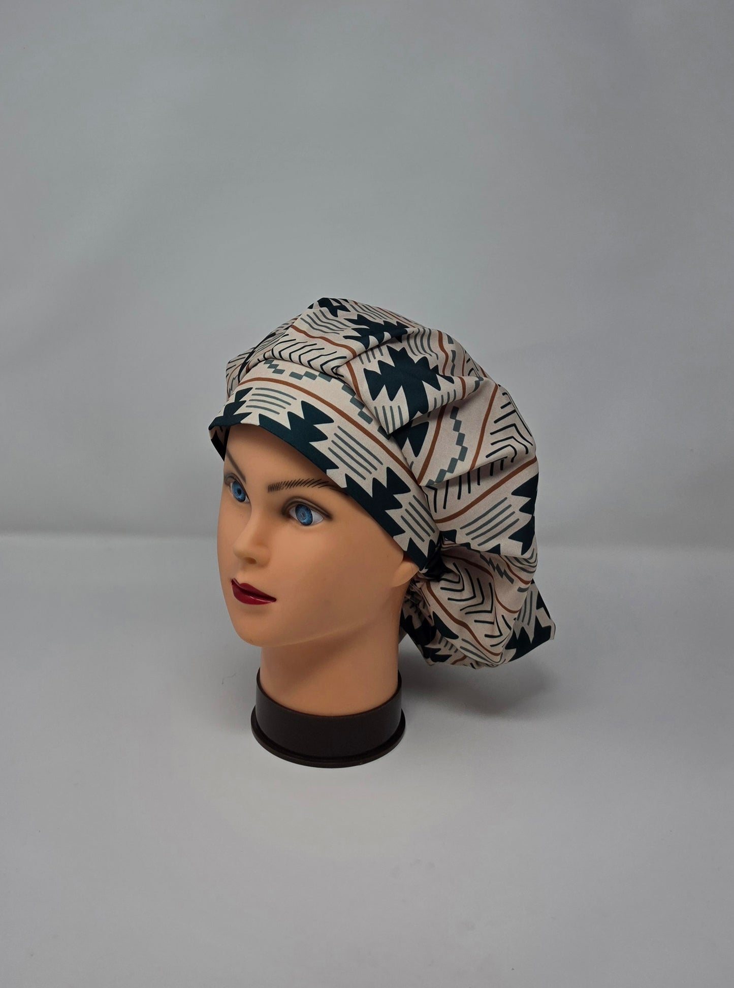 Adjustable Bouffant Scrub Cap. Aztec 2