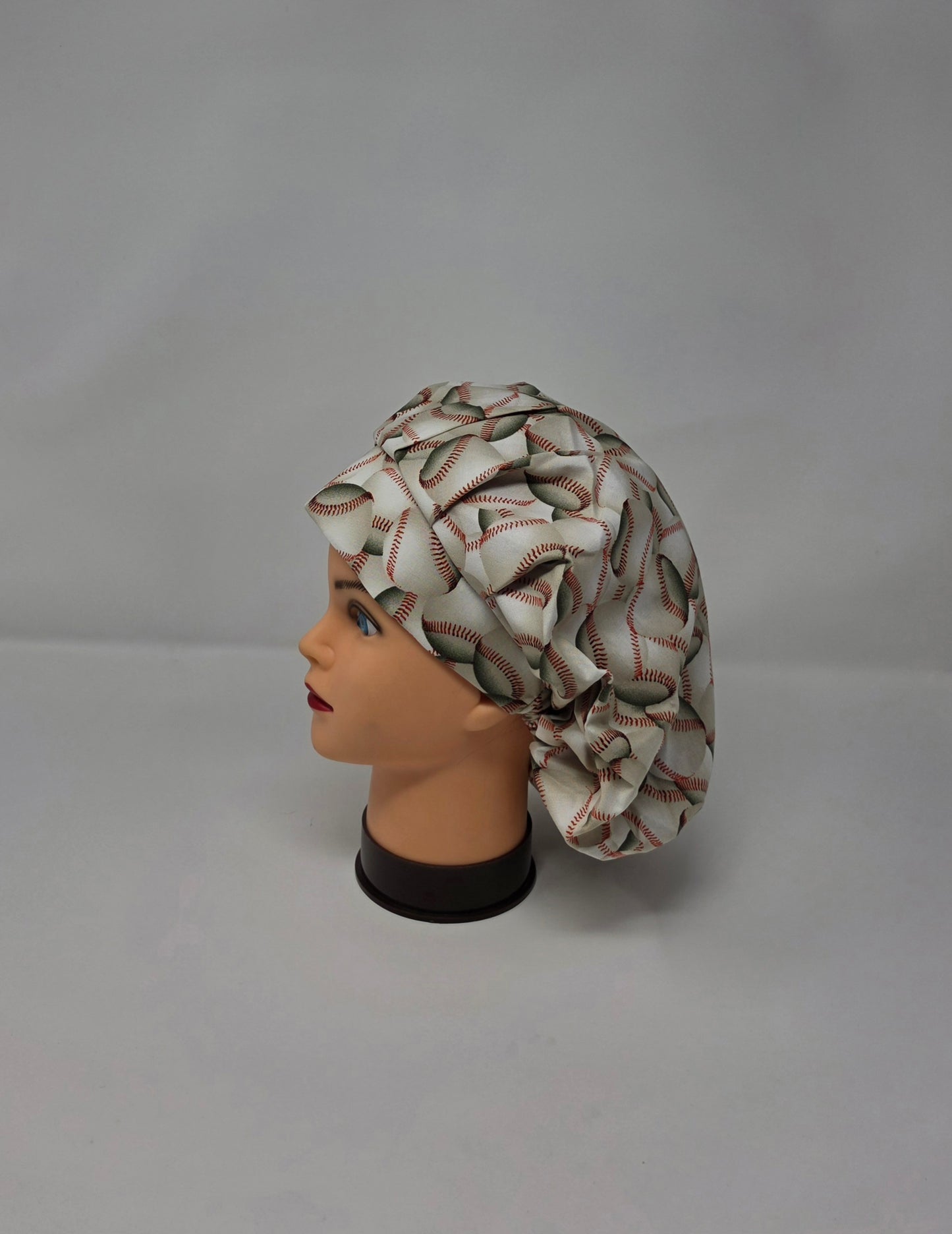Adjustable Bouffant Scrub Cap. Baseball