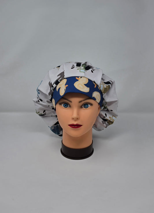 Adjustable Bouffant Scrub Cap. Jeep