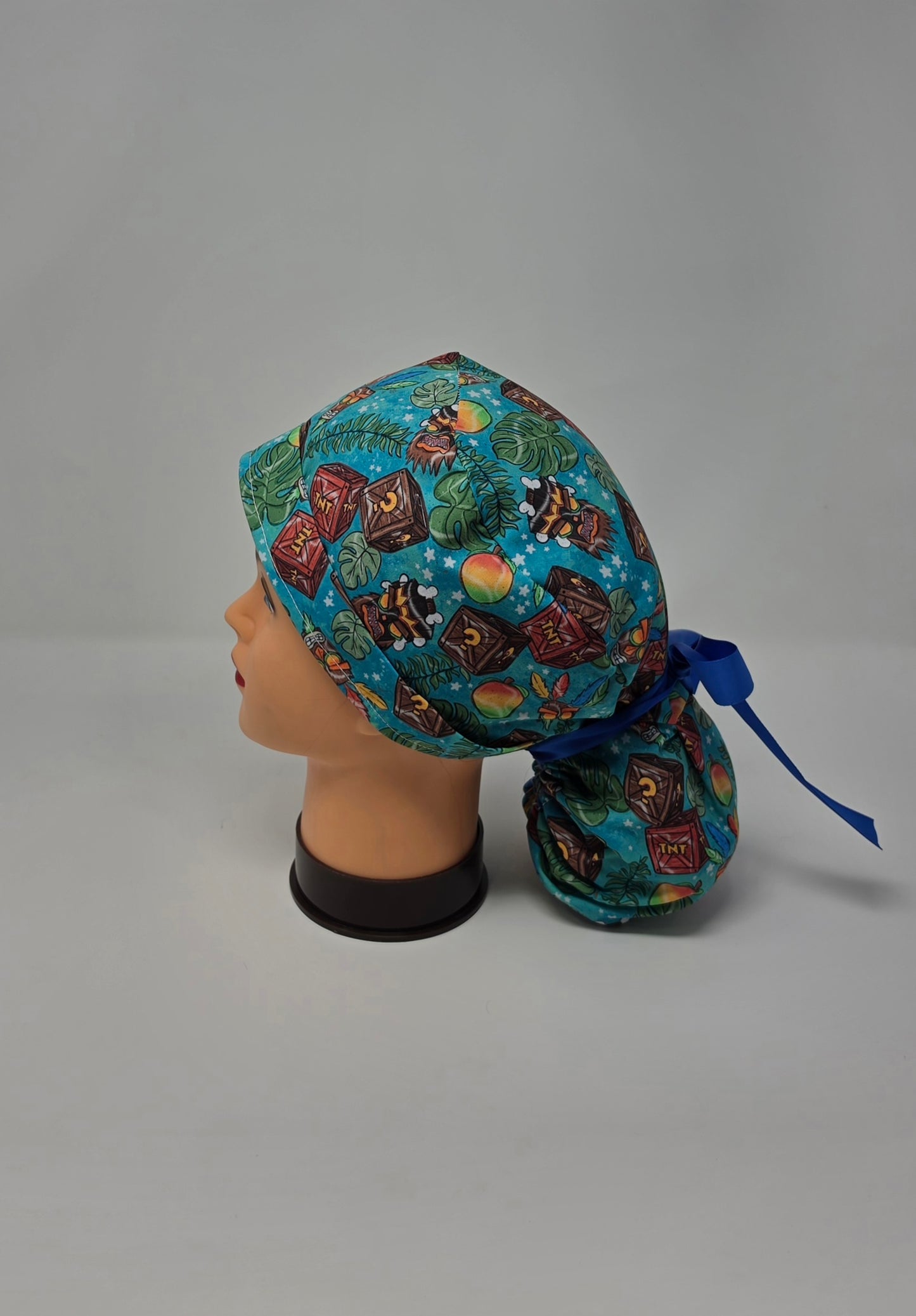 Ponytail Scrub Cap. Bandicoot