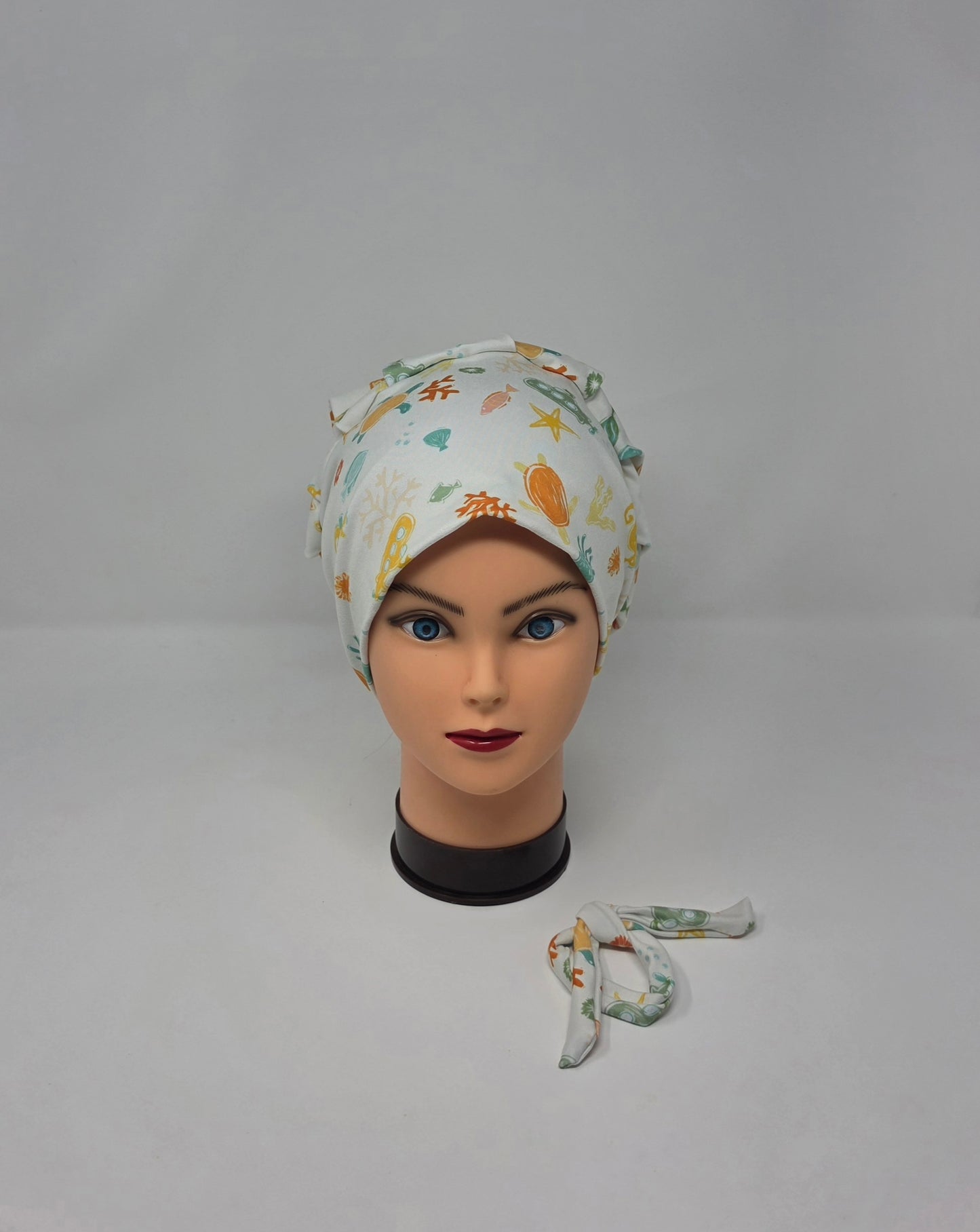 Headband Scrub Cap. Beach