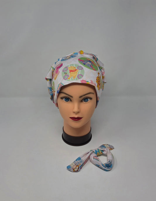 Headband Scrub Cap. Pooh