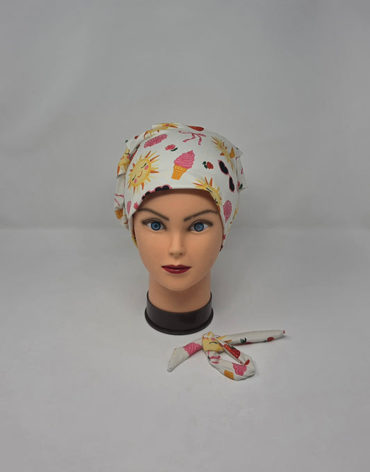 Headband Scrub Cap. Summer