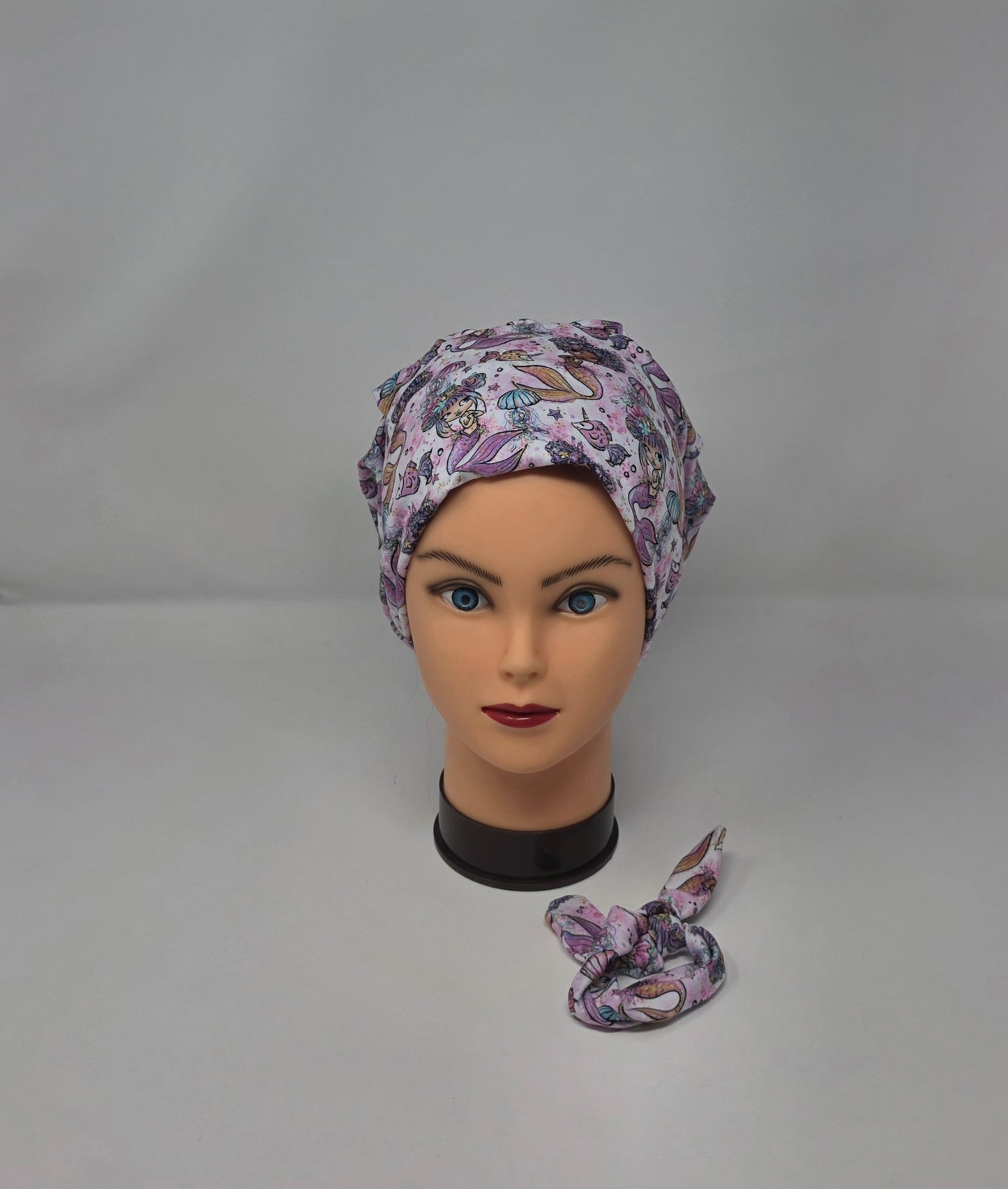 Headband Scrub Caps. Mermaids