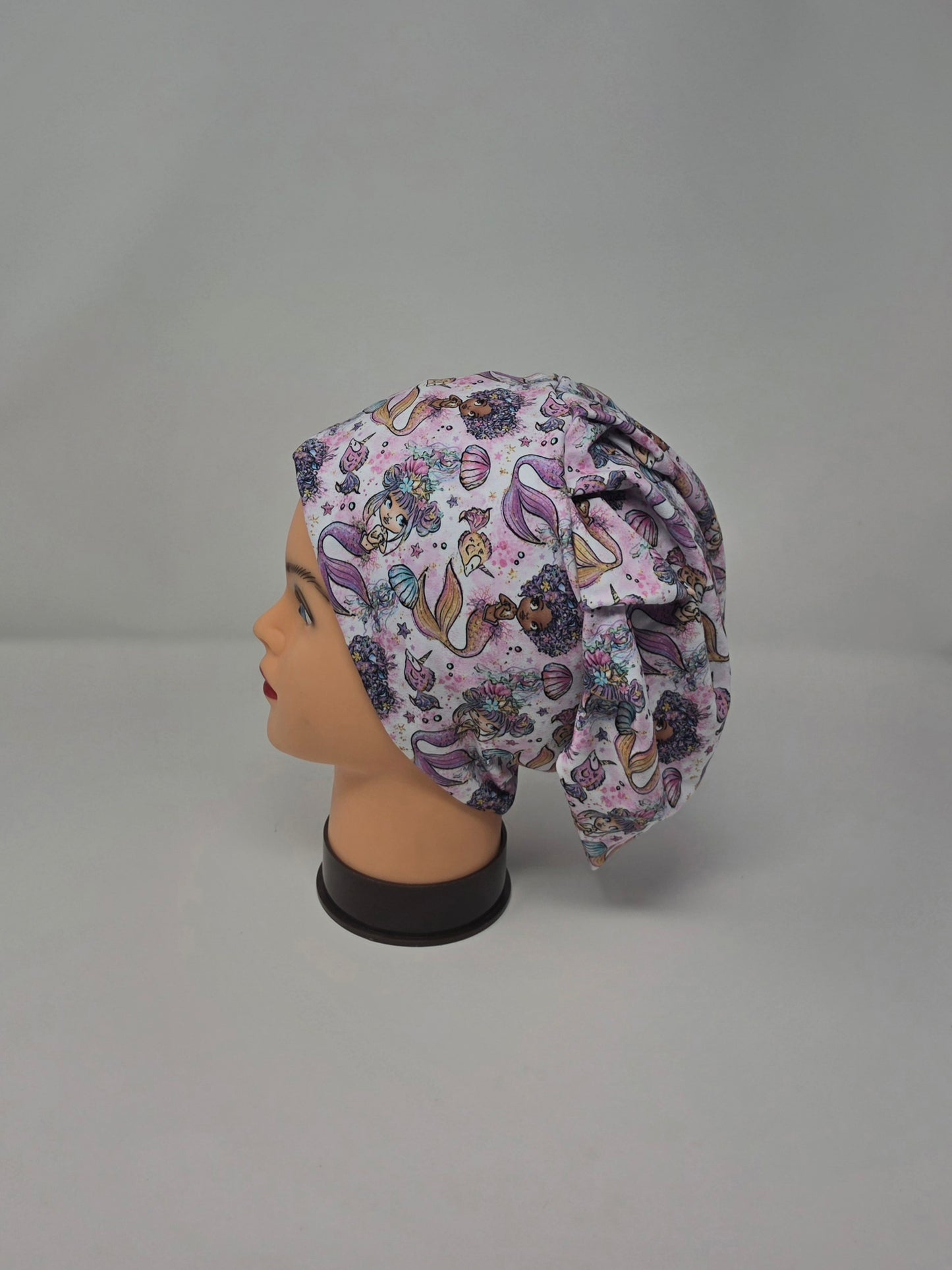Headband Scrub Caps. Mermaids