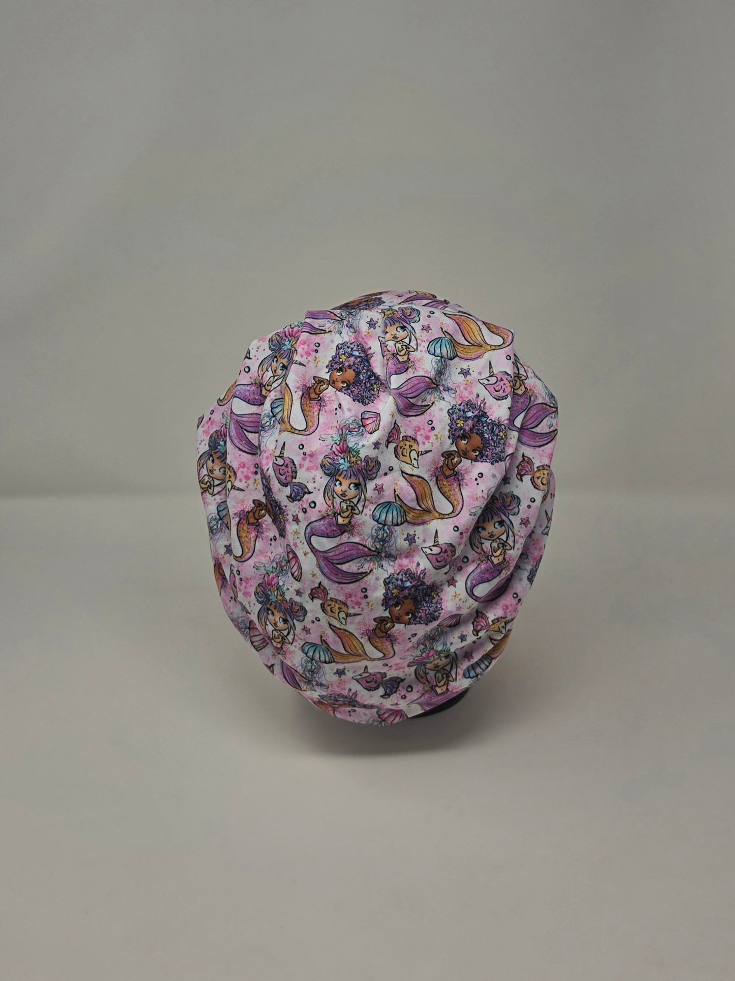 Headband Scrub Caps. Mermaids