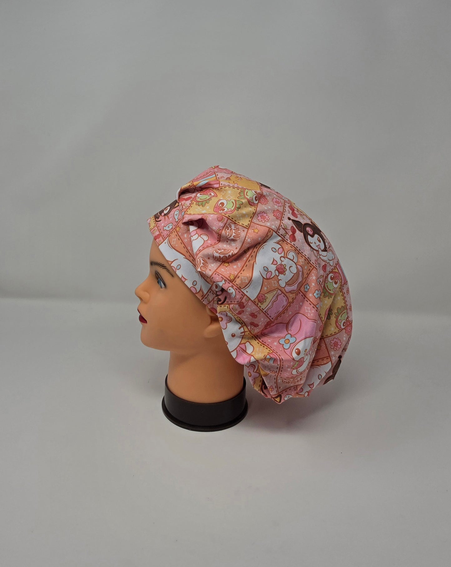 Adjustable DBP Bouffant Scrub Cap. Honey Bears