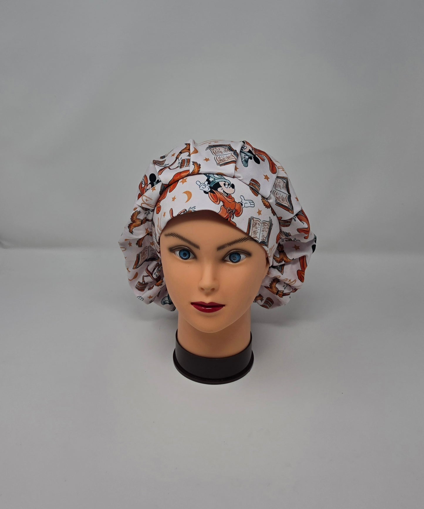 Adjustable DBP Bouffant Scrub Cap. Magical Mouse