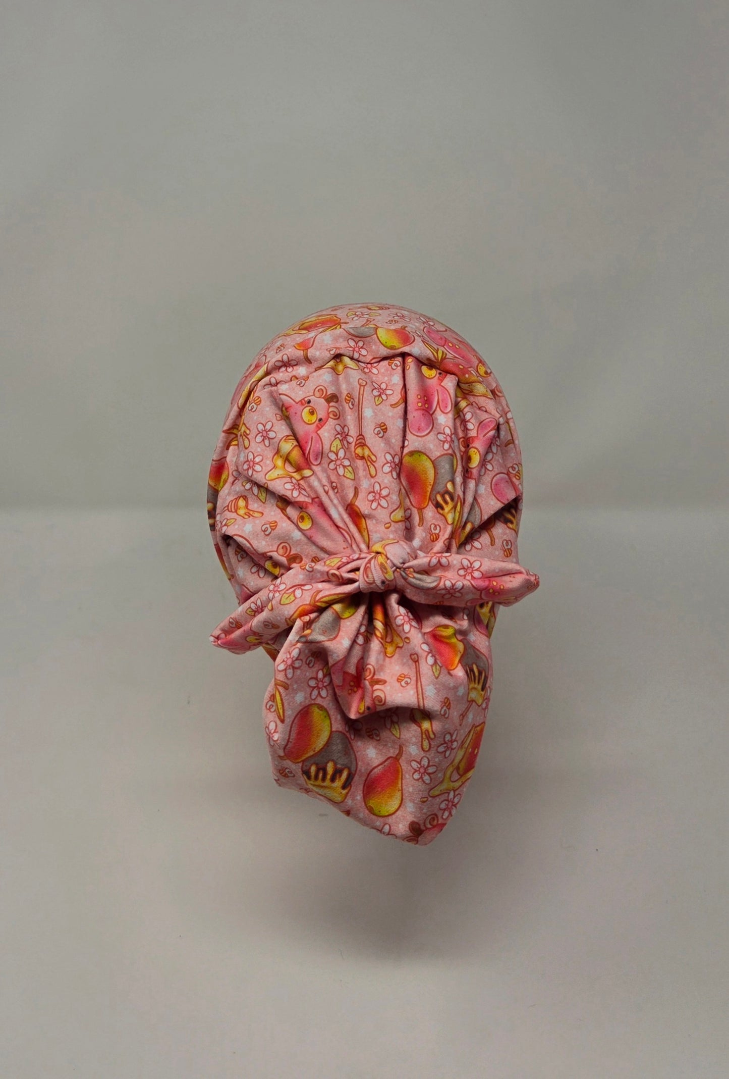 Headband Scrub Cap. Honey Bear