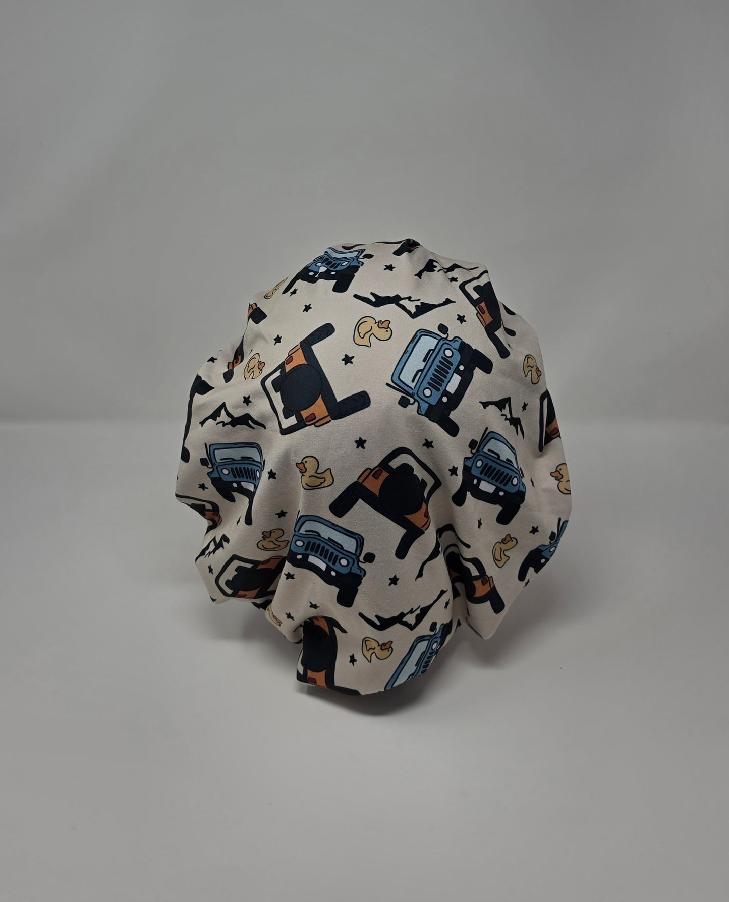 Adjustable DBP Bouffant Scrub Cap. Jeep